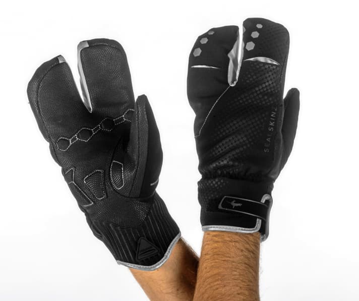   Warme Hände machen das Wintertraining angenehmer.