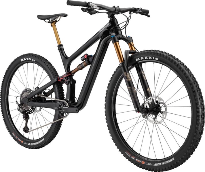   Das Cannondale Habit Carbon 1 wird das Topmodell der neuen Modellreihe. Für 6999 Euro bekommt der Kunde eine komplette Shimano-XTR-Ausstattung und das Top-Fahrwerk von Fox.