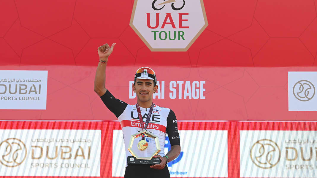 UAE Tour: Etappensieg für Molano - Evenepoel bleibt Gesamtführender