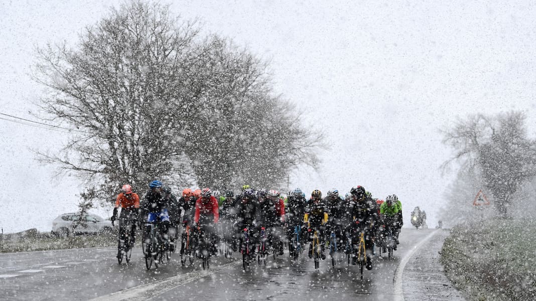 Schneechaos!: 1. Etappe von O Gran Camino abgebrochen
