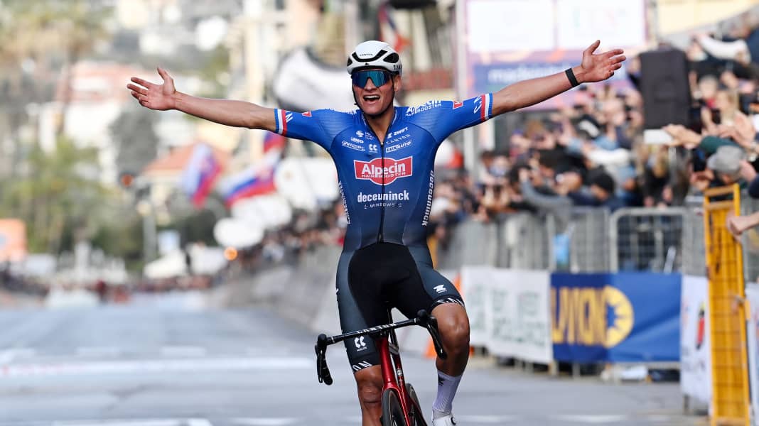MailandSan Remo 2023 Mathieu van der Poel siegt bei MailandSan Remo