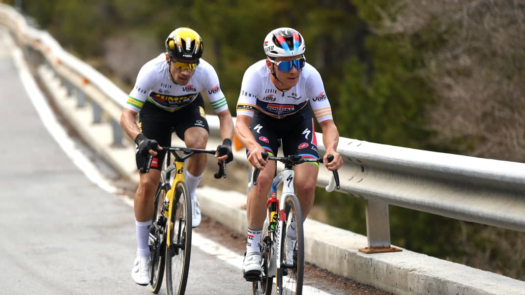 Katalonien-Rundfahrt: Sekunden-Duell! Evenepoel besiegt Roglic bei Bergankunft