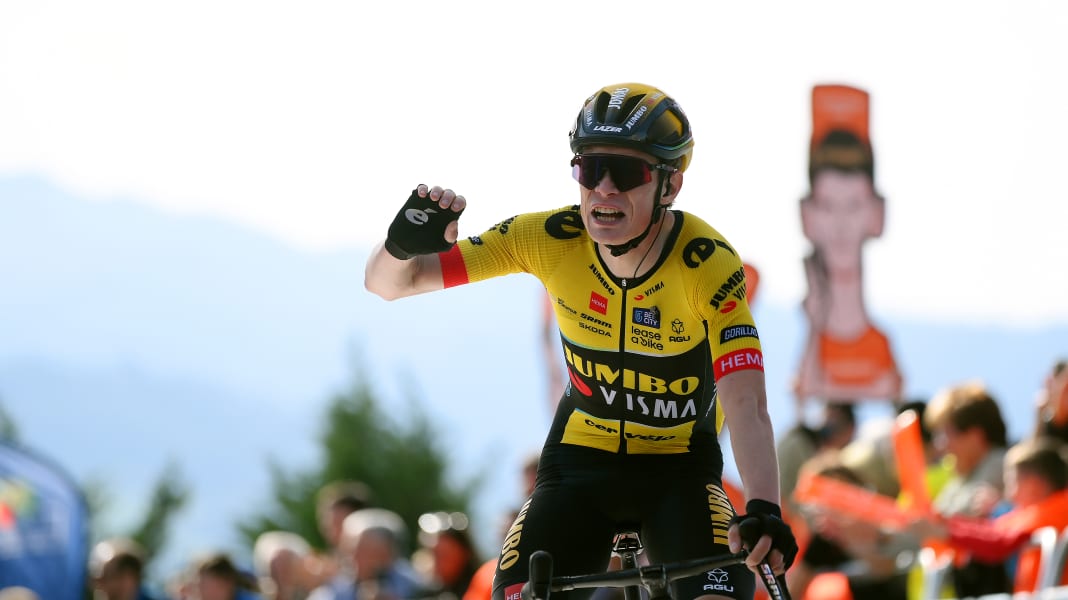 Baskenland-Rundfahrt: Vingegaard gewinnt dritte Etappe