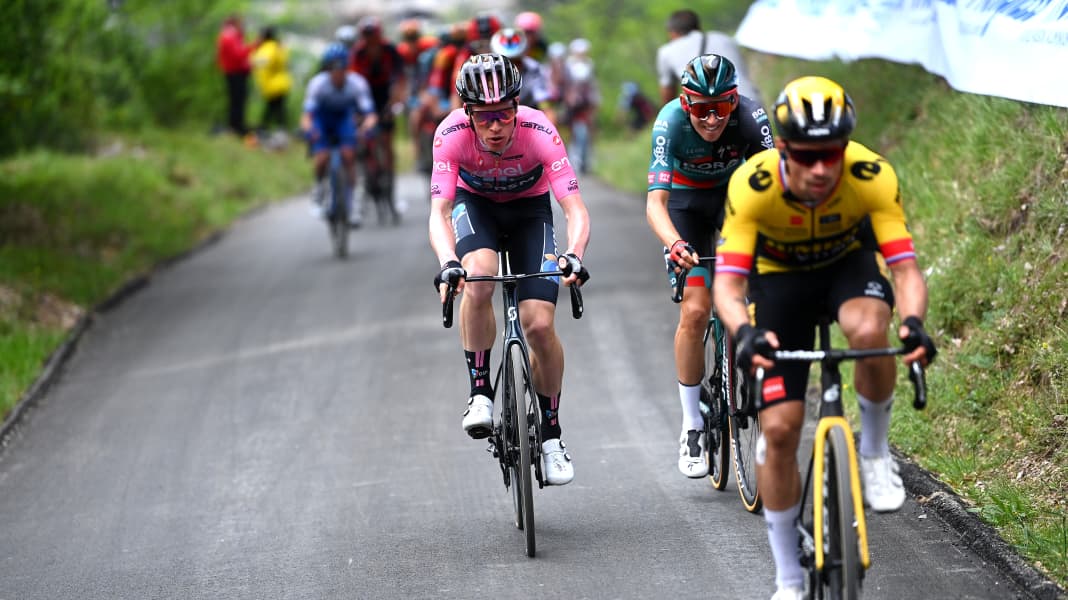 Giro d'Italia: Kämna fällt leicht zurück - Evenepoel schwächelt