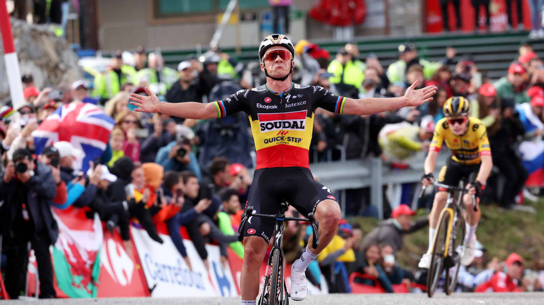 Vuelta a Espana: Kämna verpasst Coup knapp - Evenepoel gewinnt 3. Etappe