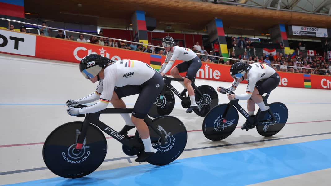 Bahnrad-WM in Chile: Deutsche Teams bisher ohne Medaillen