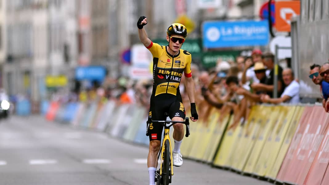 Criterium du Dauphine: Vingegaard gewinnt 5. Etappe und holt Gelb