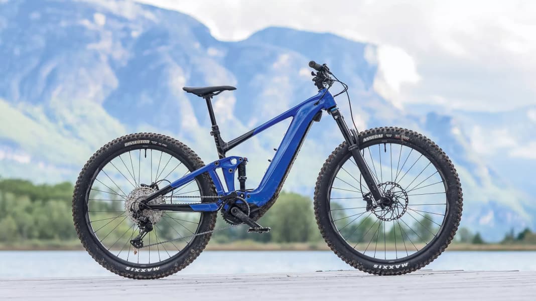 Test All-Mountain-E-Bikes 2022: Giant Trance X E+ 2 im EMTB-Lesertest