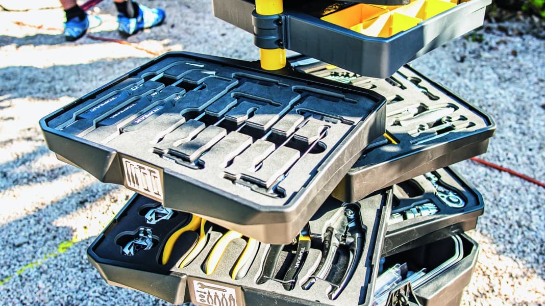 MTB Werkstatt Topeak Prepstation Pro im Praxistest BIKE