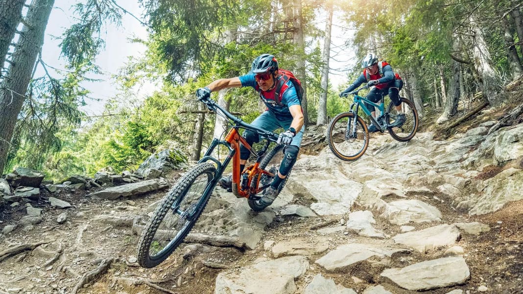 All Mountain Bikes Test 2022 7 Tourenfullys ab 3000 Euro BIKE