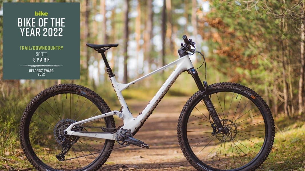 Scott Spark BIKE of the Year 2022 bei Trailbikes BIKE
