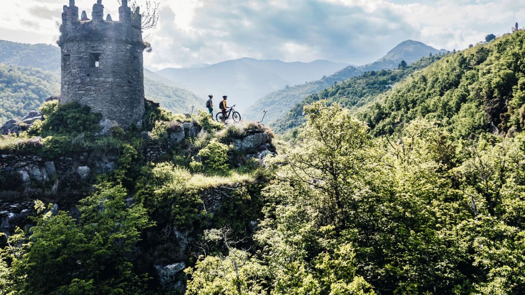 E-MTB-Supertrail: Drego-Trail im Valle Argentina – Ligurien/Italien