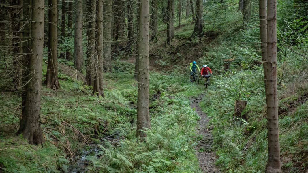 Biken ja, aber nur zu zweit!
