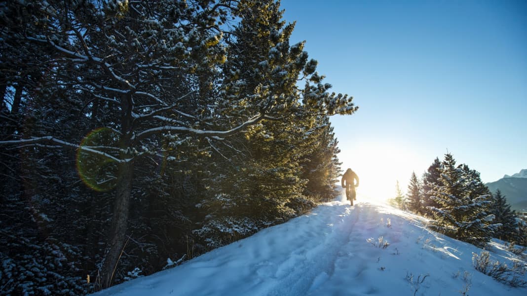 Winterbiken: Besser auf dem Bike als an der Bar