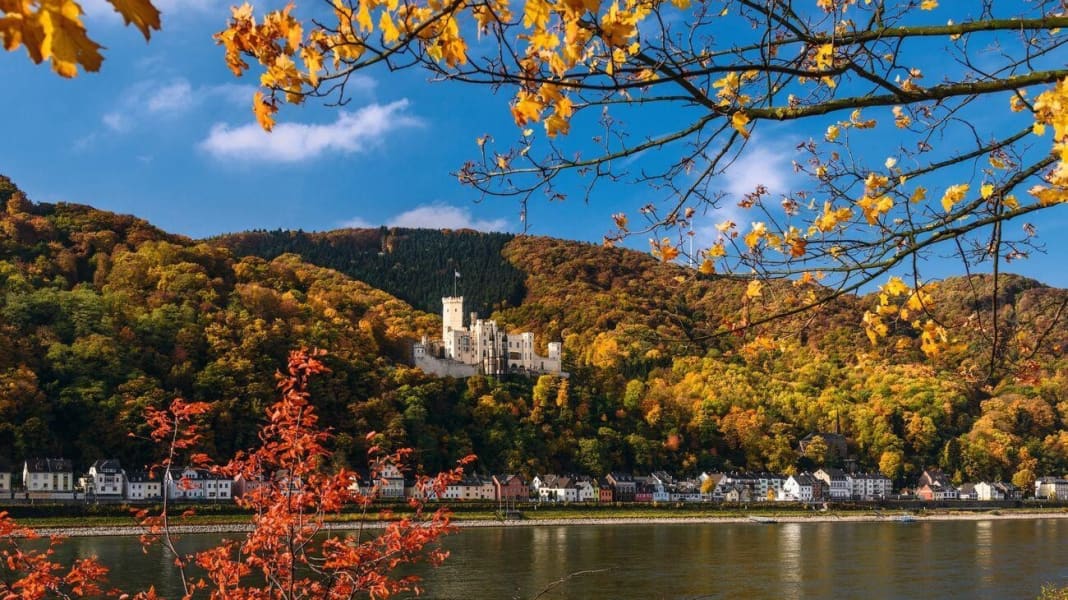 Indian Summer am Loreley-Aar-Radweg
