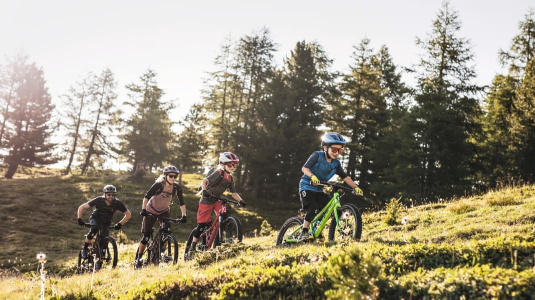 Family First: Die besten MTB Urlaubsreviere für die ganze Familie
