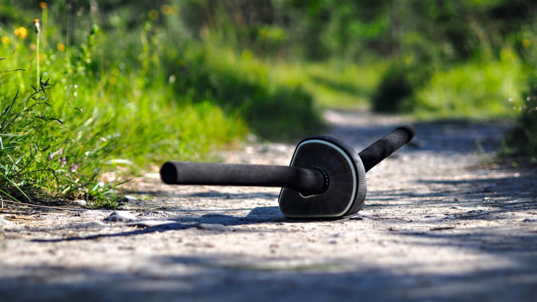 Bike-Lenker als Liegestütz-Trainingsgerät