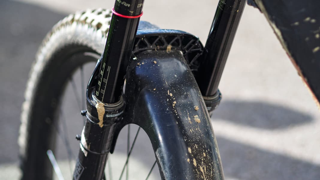 Dreckf nger Mudhugger Shorty X Front BIKE