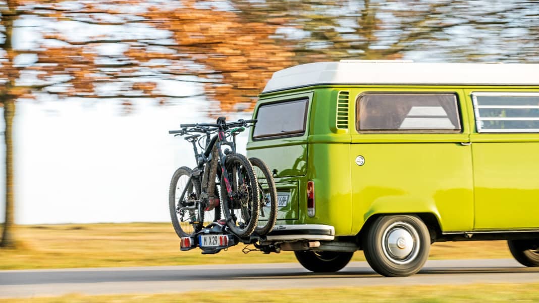 Radträger für E-MTBs im Vergleich