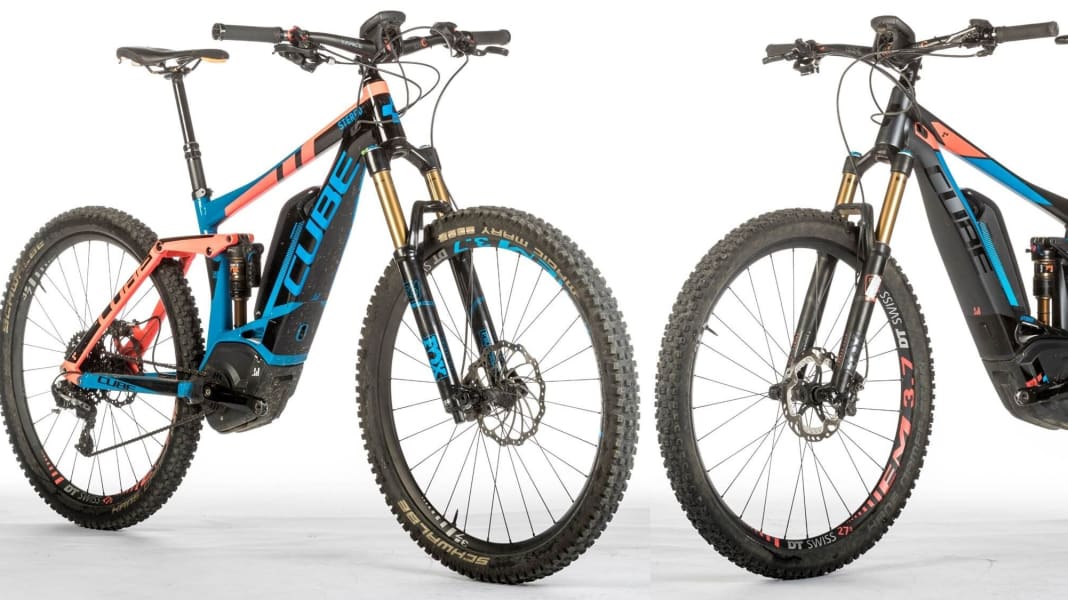 E MTB Duell All Mountain vs. Enduro BIKE