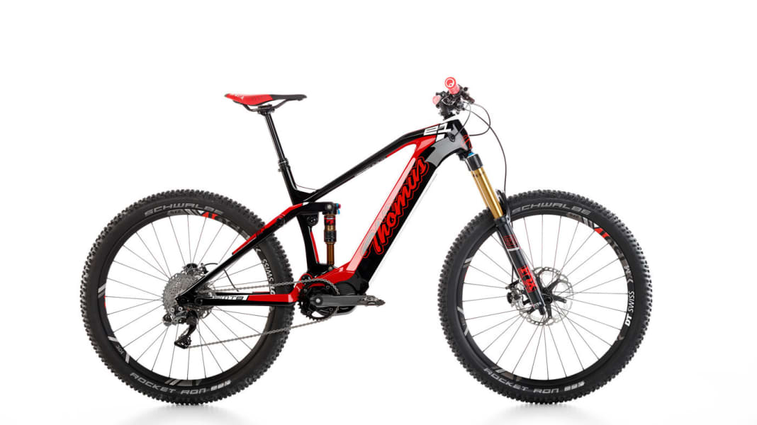 E-Fully mit Carbon-Rahmen