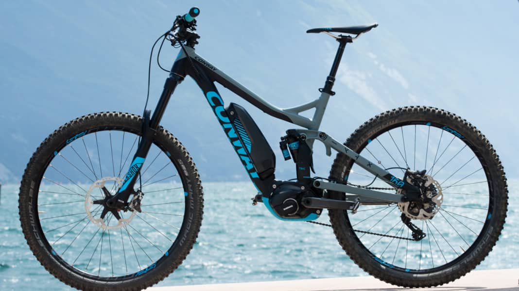 Neue E-Bike-Fullys von Conway