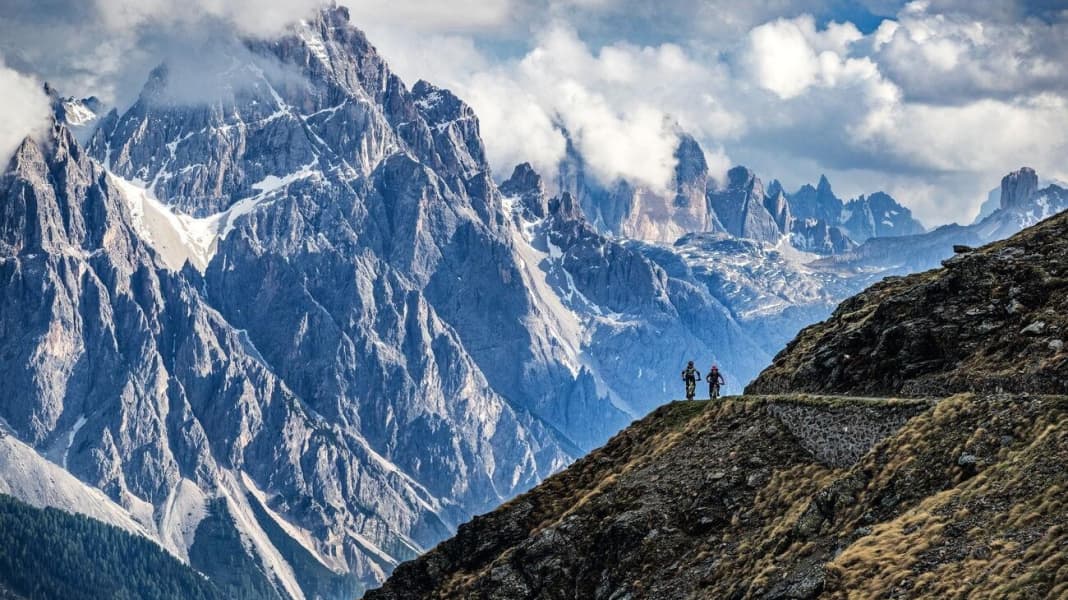 Dolomiten-Panorama: Supertrail Markinkele