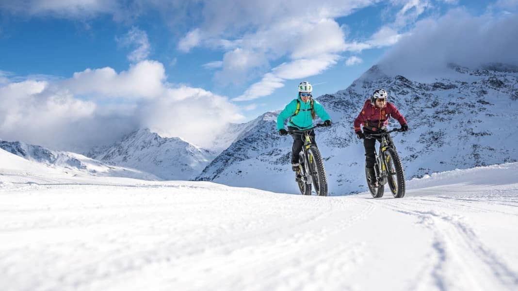 Die besten Tipps E-Mountainbiken im Winter