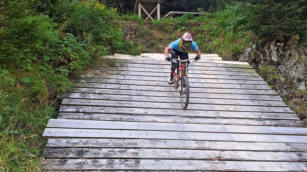 Old Schooler: Bikepark in Hindelang