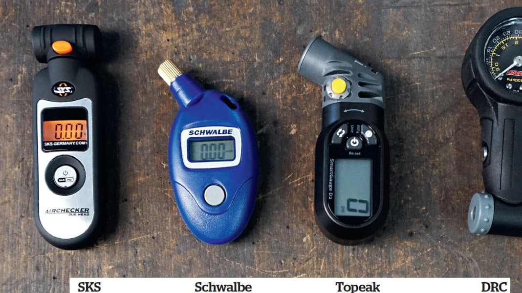 4 Mini-Manometer als Begleiter auf dem Freeride-Parcours