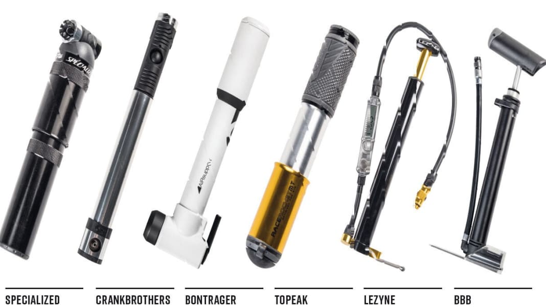 Luftige Begleiter: 6 Mini-Pumpen im Check