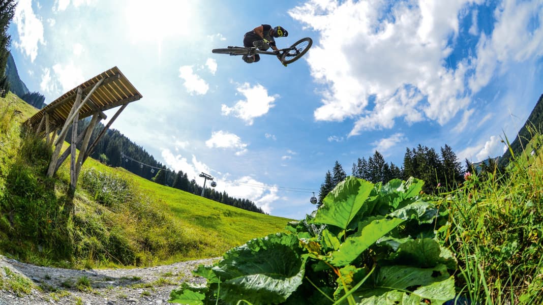 5 Bikeparks Gaps, die Dir Adrenalin ins Blut pumpen