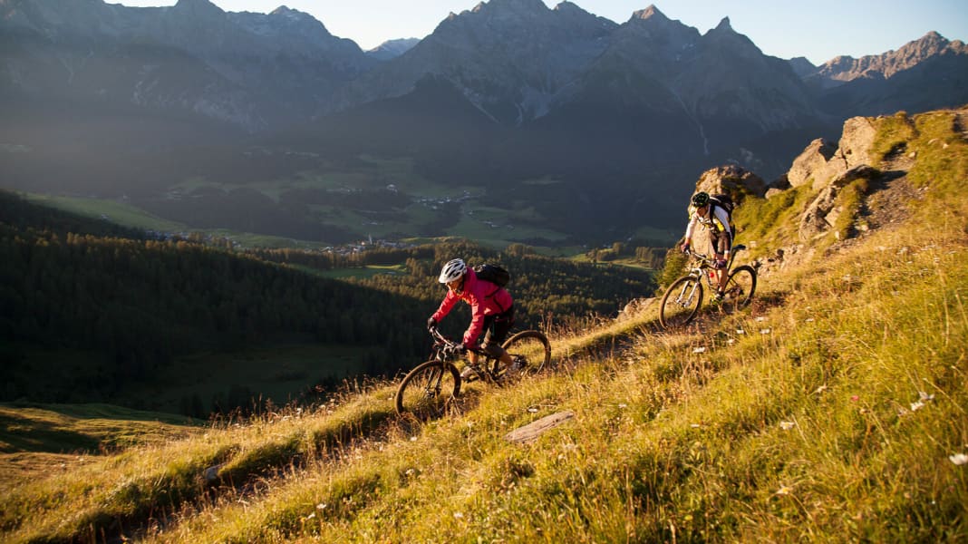 Fairtrail – Biker und Wanderer auf dem Trail