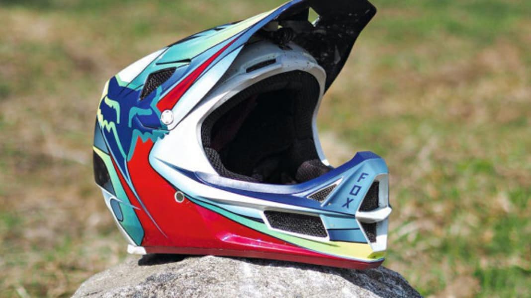 Knautschkugel: Helm Fox Rampage Pro Carbon