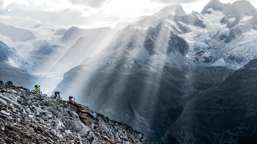 Mit dem Bike quer durch das Schweizer Wallis