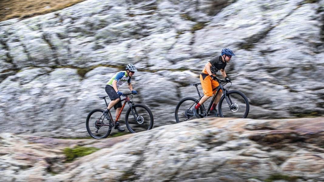 Einfach biken: 7 Hardtails mit 100 bis 120 mm Federweg
