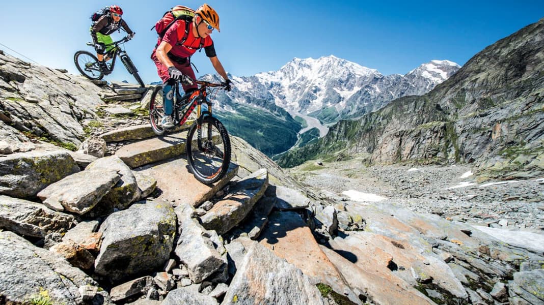 Schweiz: Monte-Rosa-MTB-Umrundung
