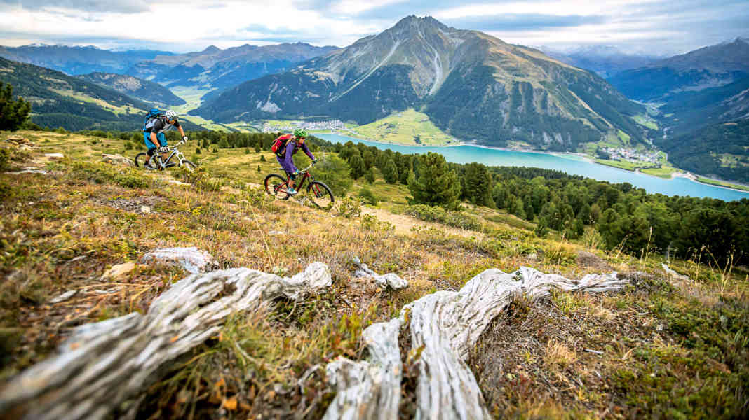 Mountainbike-Touren im Vinschgau in Südtirol