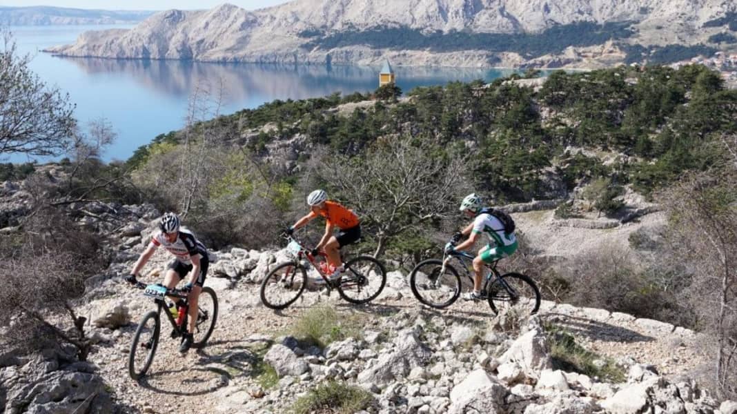 Insel-Rennen in Kroatien: Kurz aber knackig