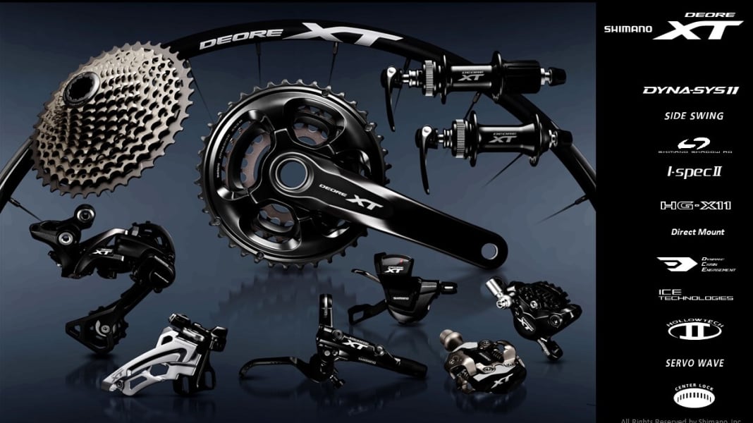 Die neue Shimano XT: Alle Infos zur 11-fach-Gruppe