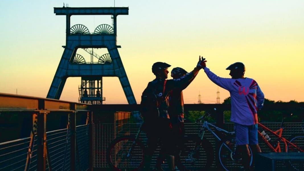 Mit dem Mountainbike von der Ruhrquelle zur Mündung