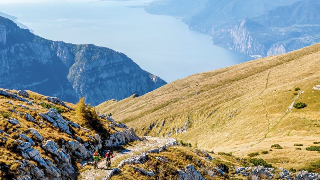 Mit dem E-Mountainbike um den Gardasee