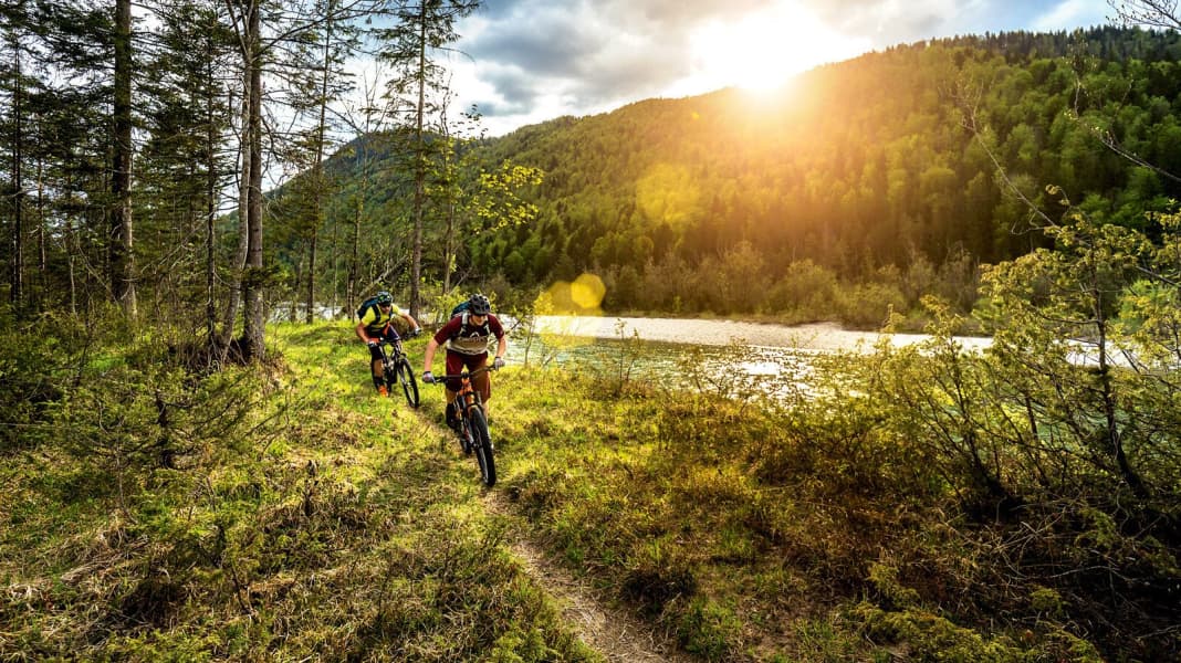 Kanada-Feeling: MTB Trails an der Isar