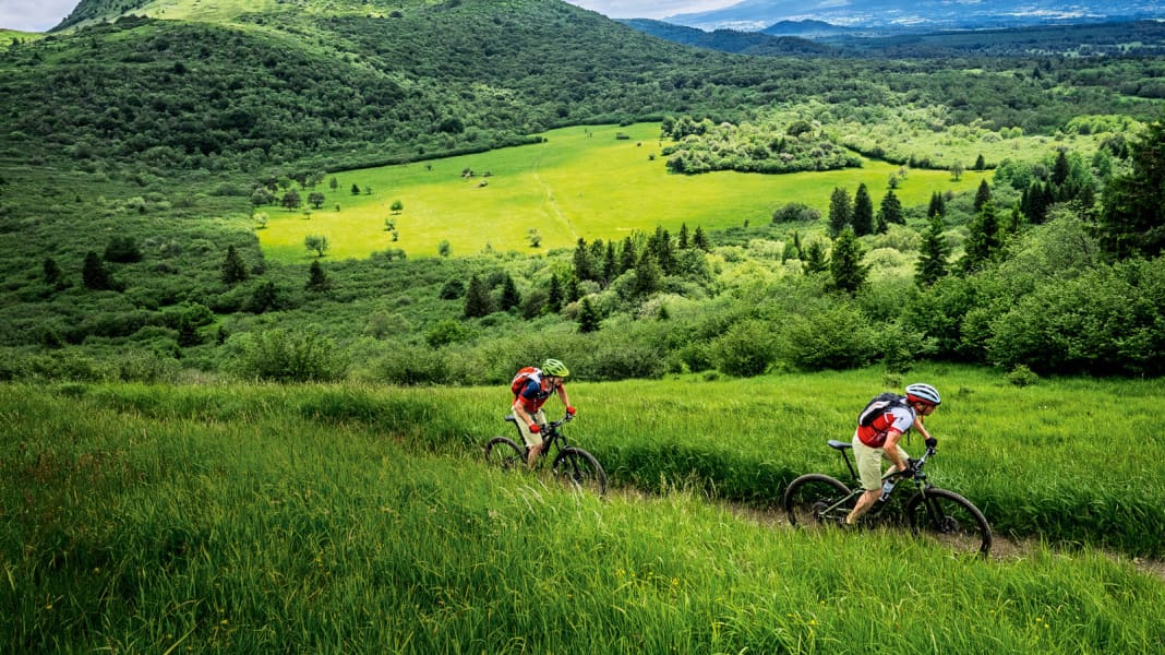 3 MTB Touren um die Vulkane des Massif Central
