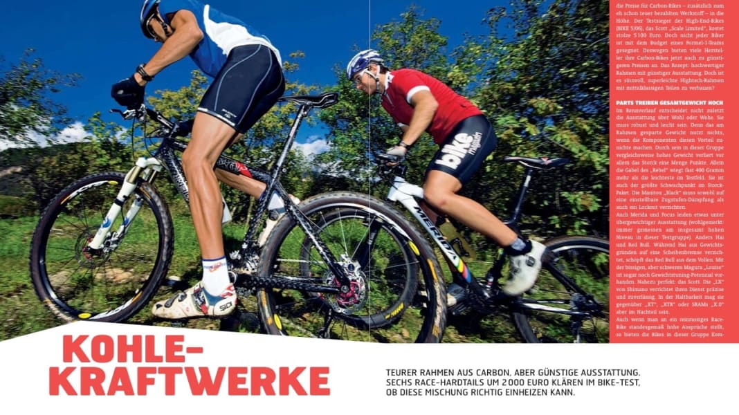 Carbon-Hardtails bis 2500 Euro