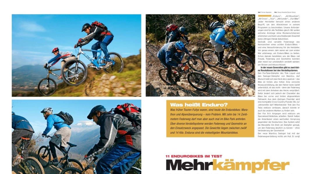 Endurobikes – die Mehrkämpfer