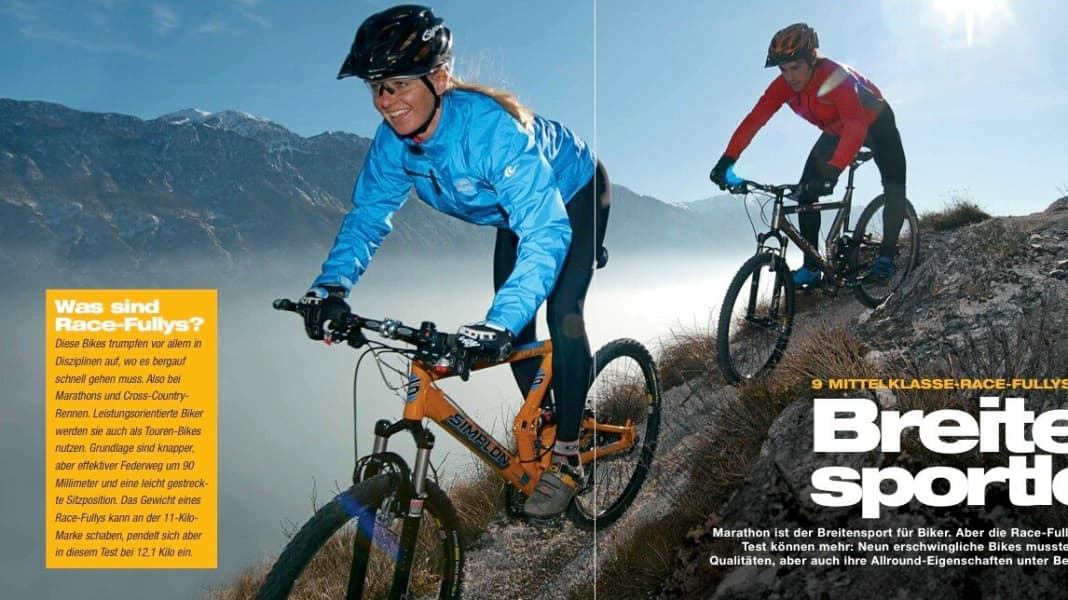 Race-Fullys für den Breitensport