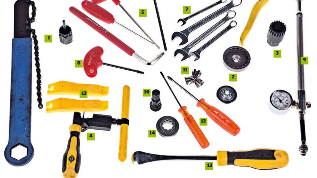 Die wichtigsten Werkstatt-Tools für Biker