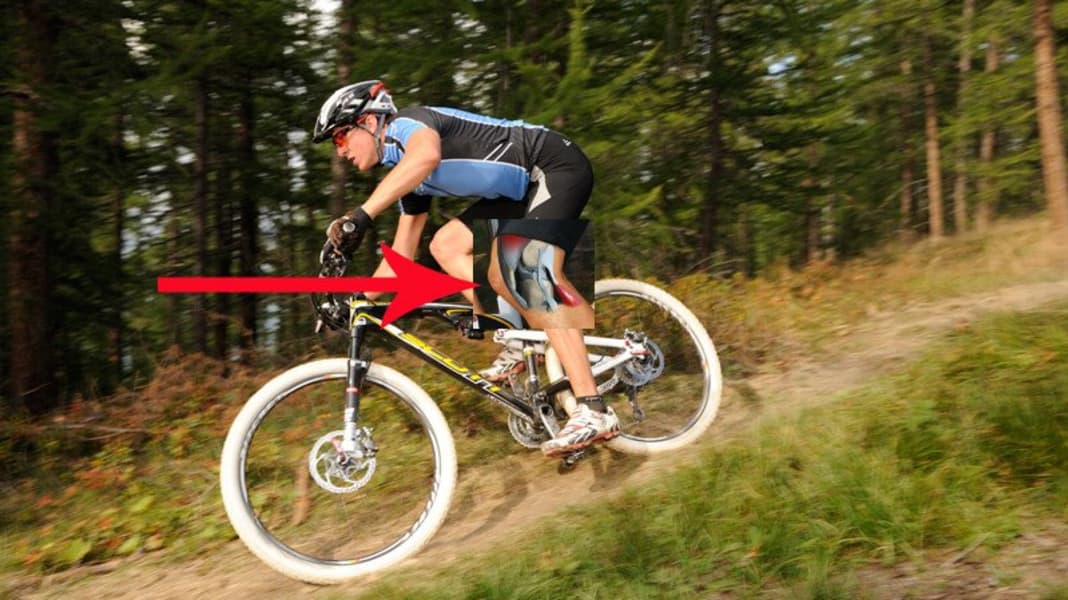 Schmerzfrei biken: Übungen fürs Knie