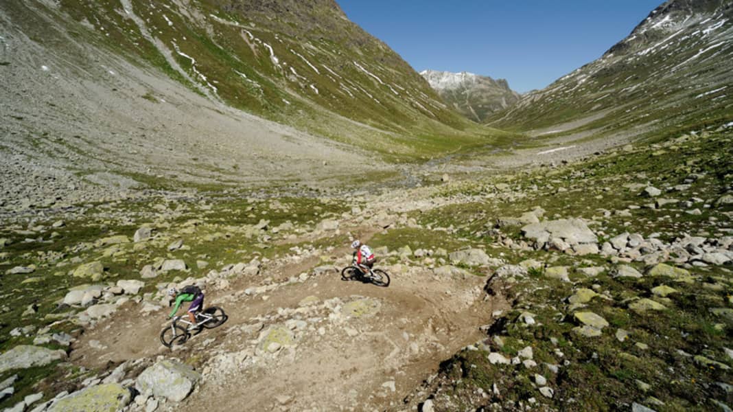 Schweiz: Supertrail am Suvretta-Pass